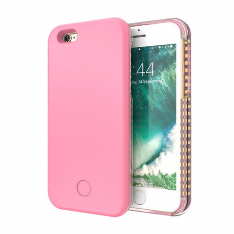 Pink LED Lighting Selfie Phone Case