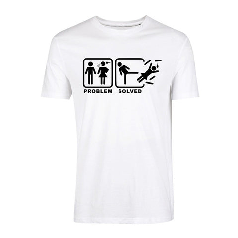 PROBLEM SOLVED Funny Guy Tees