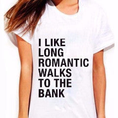 ROMANTIC WALKS Funny Tees