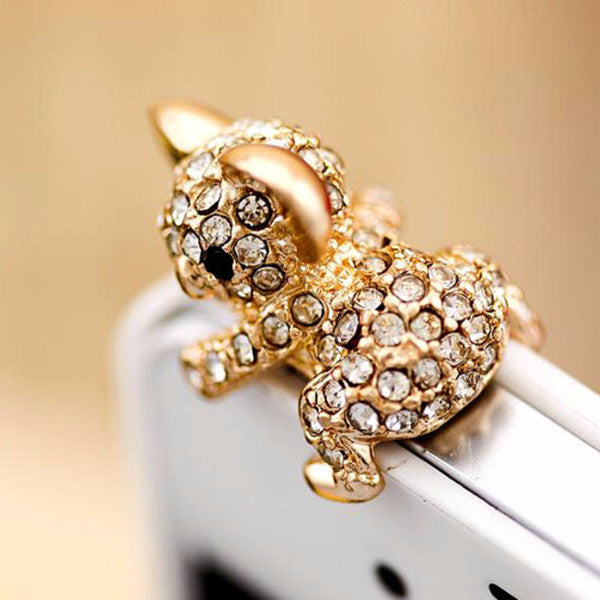 Cute Crystal Koala Anti Dust Plug