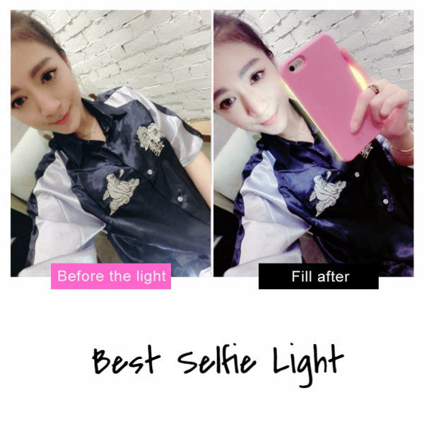 Black LED Lighting Selfie Phone Case